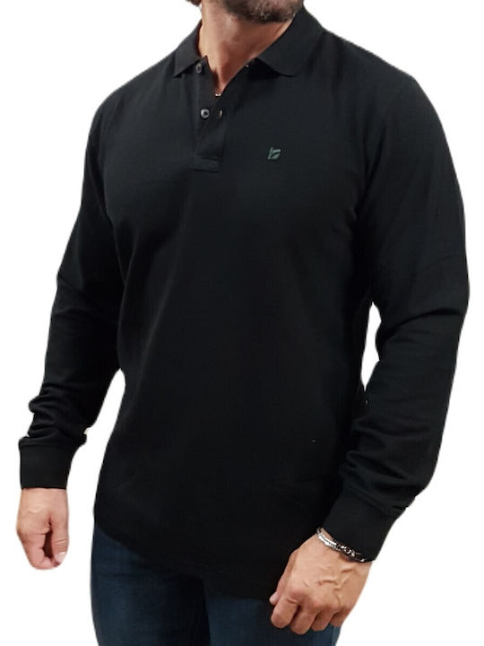 Rebase Polo Bluza Neagră