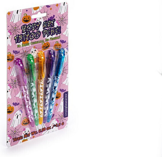 Tri-Coastal Design Body Art Ghosts Στυλό Ballpoint 5τμχ
