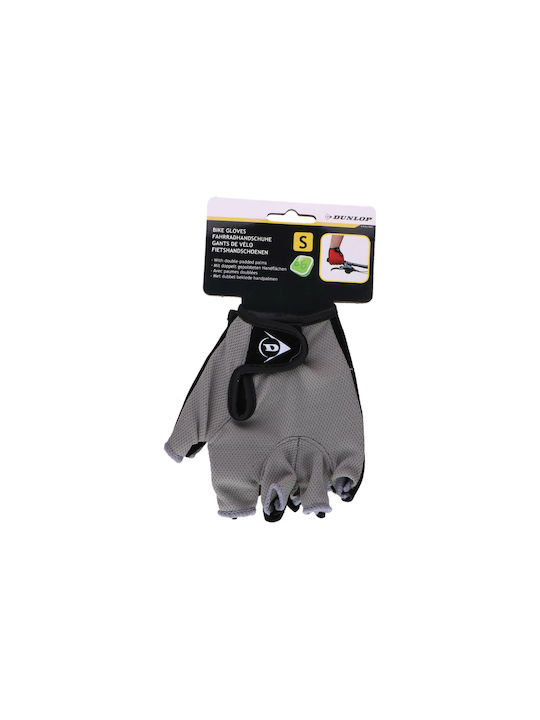 Dunlop 07687 Half Finger Men's Cycling Gloves Red