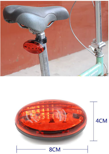 Tpster 24402 Partea din spate Lumină Bicicletă