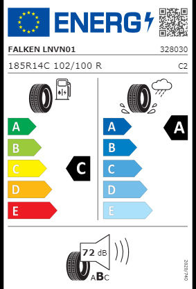 Falken Anvelopă Auto Linam VAN01 185/80R14 102R Tip Vara pentru Camion Ușor