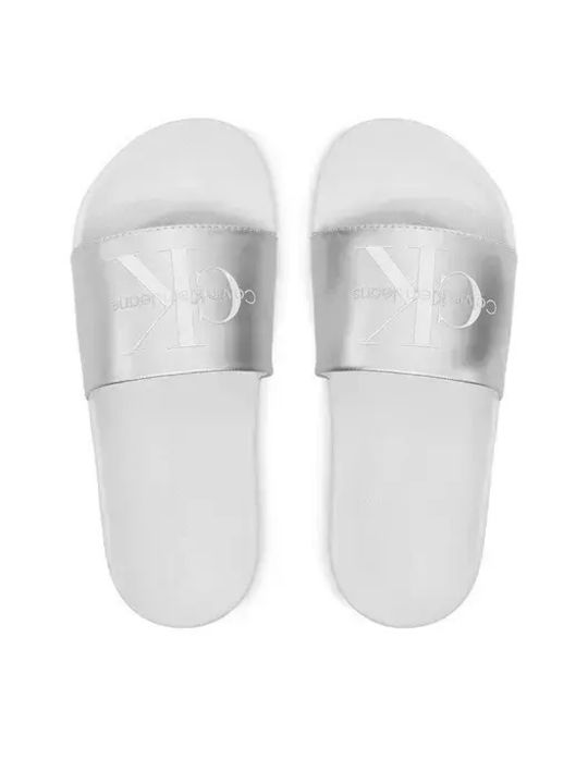 Slides σε Ασημί Χρώμα