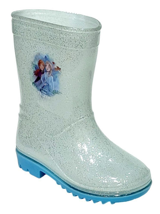 Cizme de cauciuc pentru copii Frozen Albastre