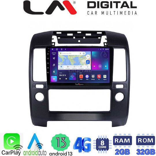 LM Digital Ηχοσύστημα Αυτοκινήτου για Nissan NV200 / Navara / NP300 2006-2016 (Bluetooth/USB/WiFi/GPS/Apple-Carplay/Android-Auto) με Οθόνη Αφής 9"