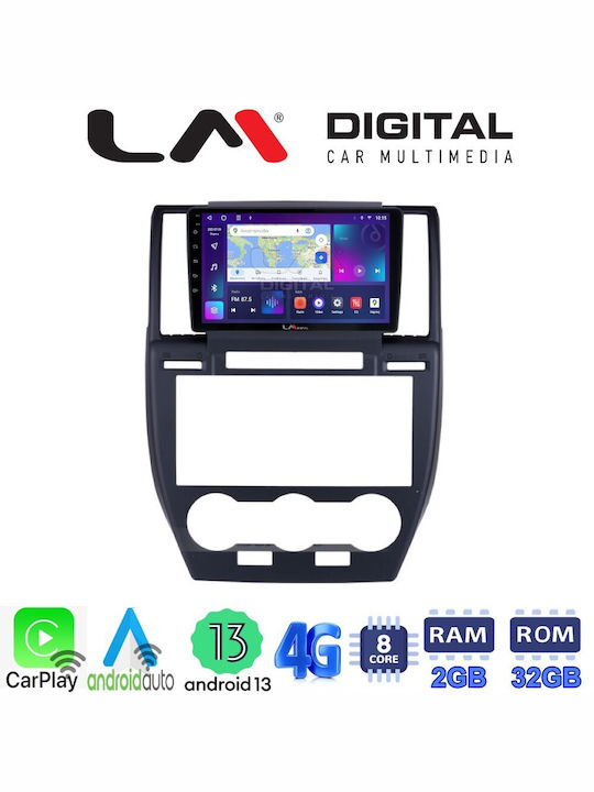 LM Digital Car Audio System for Land Rover Freelander 2007-2012 (Bluetooth/USB/WiFi/GPS/Apple-Carplay/Android-Auto) with Touch Screen 9"