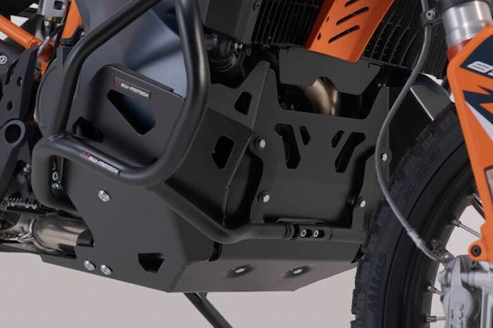 SW-Motech Motorrad-Motorschutzabdeckung KTM 790 Abenteuer Schwarz