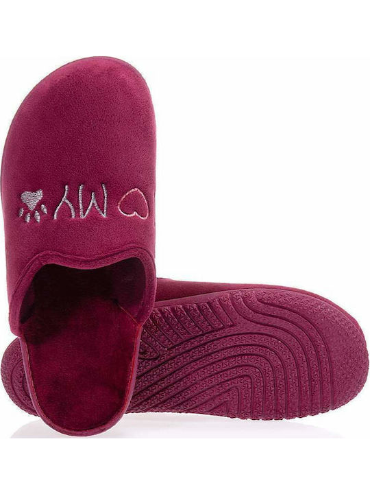 Fild Anatomic Fild Hausschuhe Burgundisch