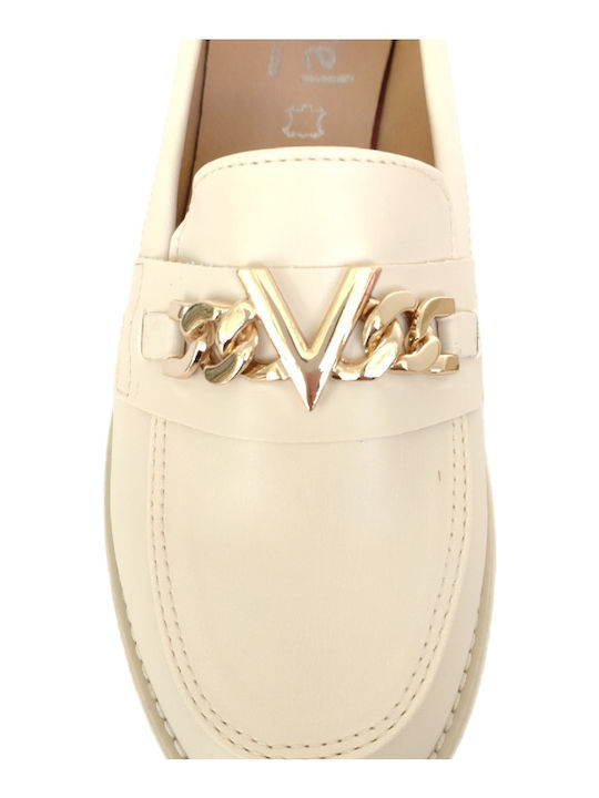 Γυναικεία Loafers σε Μπεζ Χρώμα