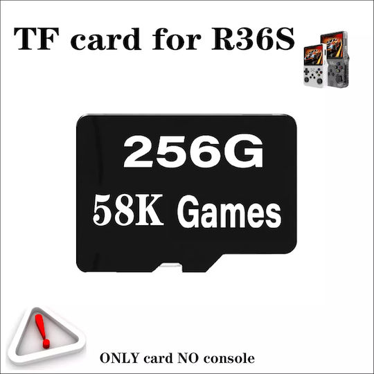 Card Tf R36s 256g Stocare 58000 Jocuri R36s 256g Card