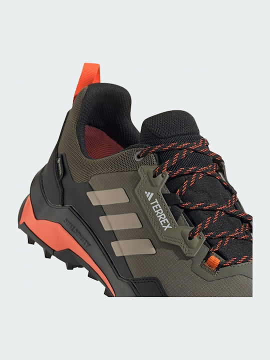 adidas Terrex Ax4 Herren Wanderschuhe Wasserdicht mit Gore-Tex-Membran Grüne