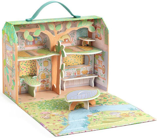 Кукленска къща в куфарче Tinyly Treehouse 06966 Djeco
