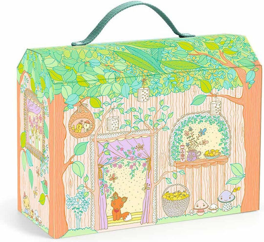 Кукленска къща в куфарче Tinyly Treehouse 06966 Djeco