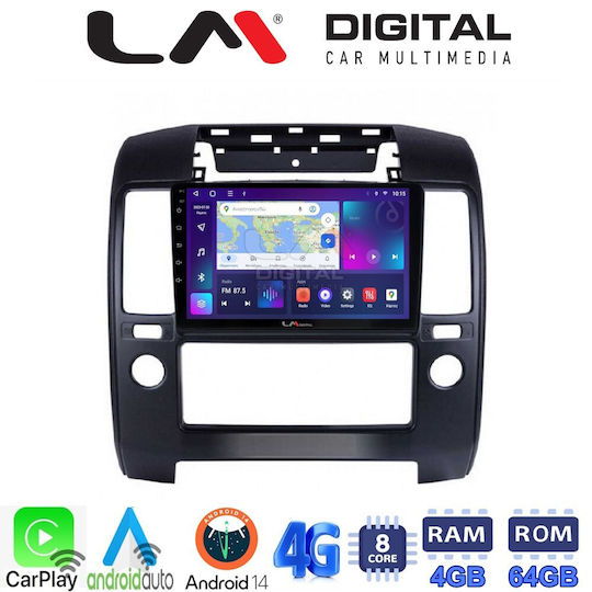 LM Digital Auto-Audiosystem für Nissan NV200 / Navara / NP300 2006-2016 (Bluetooth/USB/WiFi/GPS/Apple-Carplay/Android-Auto) mit Touchscreen 9"