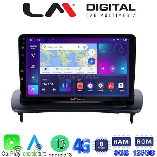 LM Digital Автомобилна Аудио Система (Блутут/USB/WiFi/GPS/Apple-Carplay/Android-Auto) с Тъчскрийн 9"