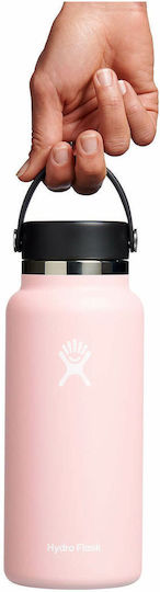 Hydro Flask Wide Mouth Μπουκάλι Θερμός Ανοξείδωτο BPA Free 946ml Trillium