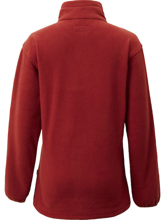 Pinewood Finnveden Γυναικεία Κυνηγετική Ζακέτα Fleece Κόκκινο