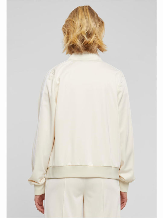 Ladies Damen Sweatshirtjacke Whitesand