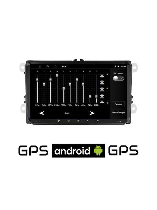 PerVoi Ηχοσύστημα Αυτοκινήτου 2DIN (Bluetooth/USB/WiFi/GPS/Apple-Carplay/Android-Auto) με Οθόνη Αφής 9"