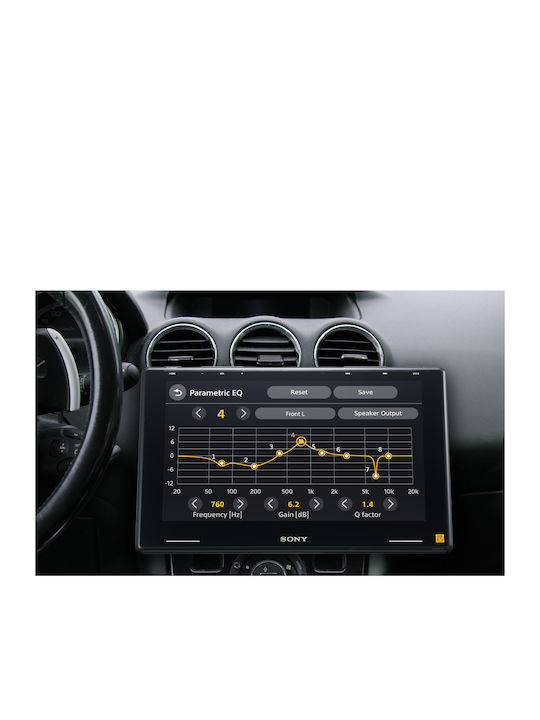 Sony Ηχοσύστημα Αυτοκινήτου 2DIN (Bluetooth/USB/WiFi/GPS/Apple-Carplay/Android-Auto) με Οθόνη Αφής 10.1"