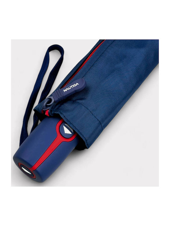 Nautica Automatic Umbrella Compact Blue