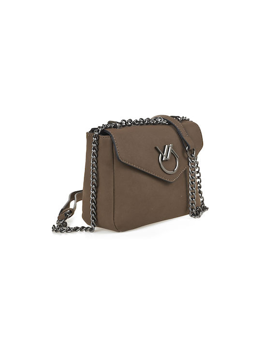 Verde Women's Bag Crossbody Tabac Brown