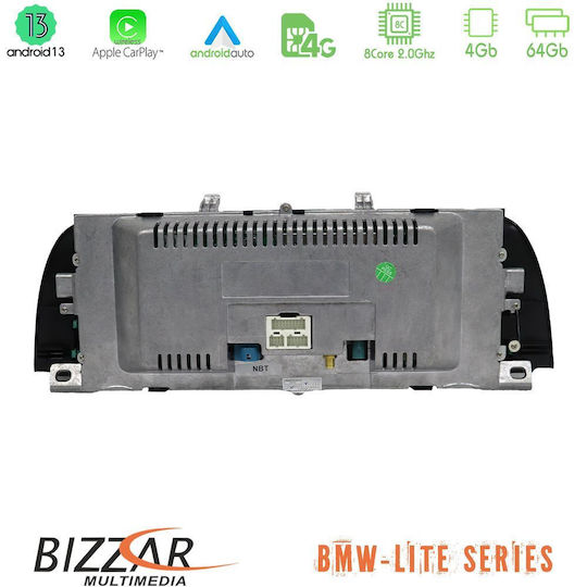 Bizzar Car Audio System for BMW Series 5 2022-2023 (Bluetooth/USB/AUX/WiFi/GPS/Apple-Carplay/Android-Auto/CD) with Touch Screen 5"