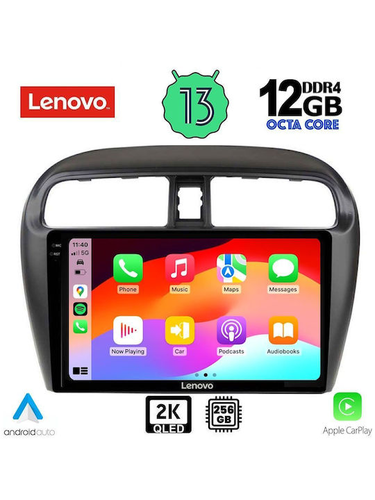 Lenovo Car Audio System for Mitsubishi Space Star BMW X1 / X3 / X4 2013-2020 (Bluetooth/USB/AUX/WiFi/GPS/Apple-Carplay/Android-Auto) with Touch Screen 9"