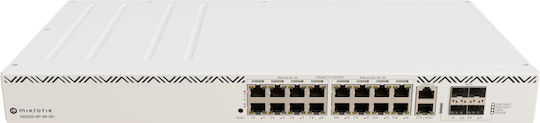 MikroTik Managed L2 PoE++ Switch with 17 Ethernet Ports and 4 SFP Ports
