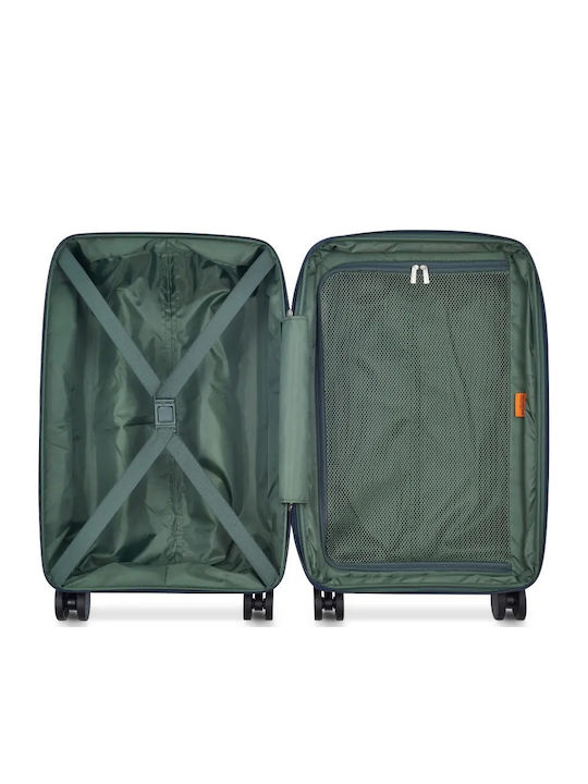 Securitech by Delsey Βαλίτσα Ταξιδίου Καμπίνας Σκληρή Dune Navy με 4 Ρόδες Ύψους 55εκ.