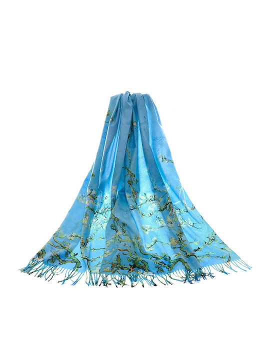 Signare Women's Scarf Light Blue