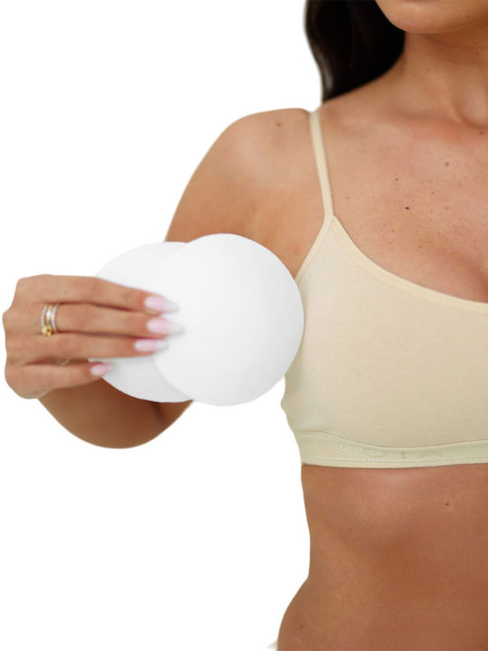 Women's Bra with Removable Padding Beige