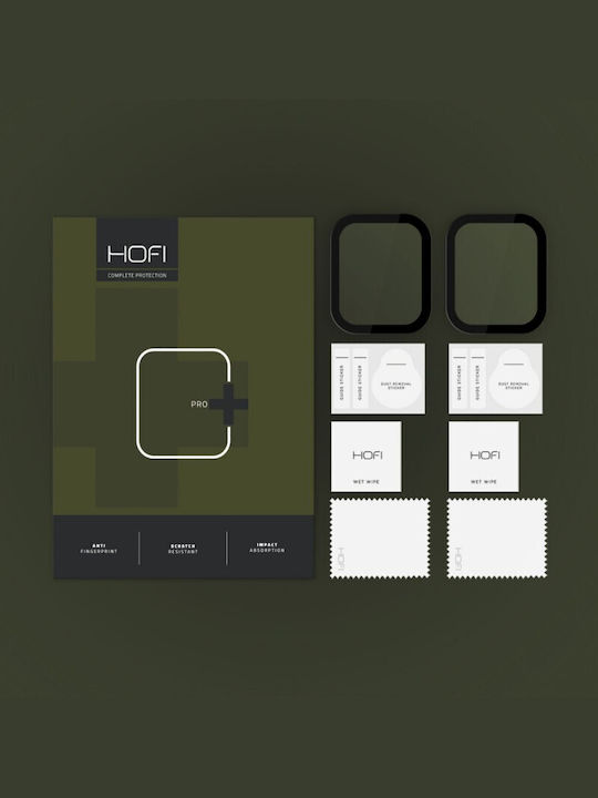 Hofi Hydroflex Tempered Glass pentru Apple Watch 10 / 11 (46 mm) 2buc