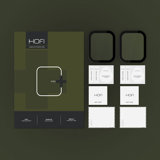 Hofi Hydroflex Gehärtetes Glas für das Apple Watch 10 / 11 (46 mm) 2Stück