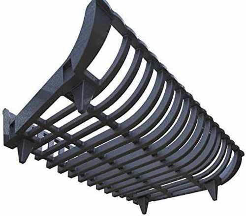 Lunaway Cast Iron Fireplace Grate 42.5x28.5cm