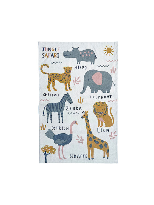 Kids Rug Cotton Multicolor 75x120cm