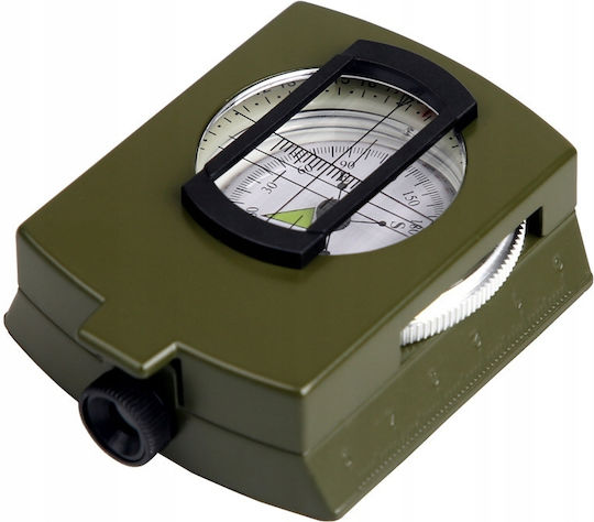 Professional Military Compass Prismatic Metal Map Compass