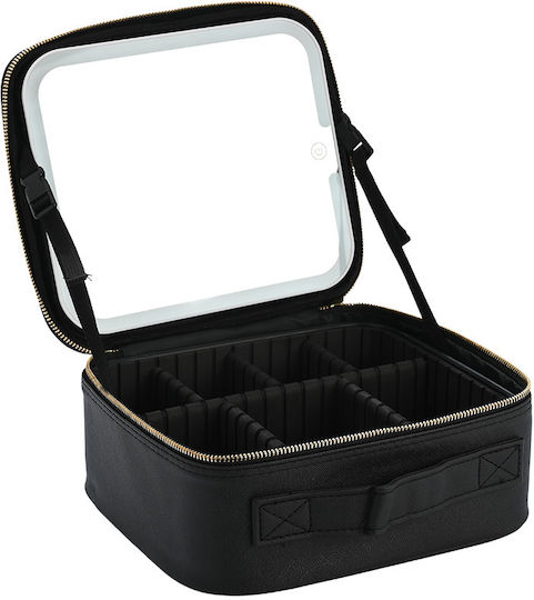Foxy Cosmetic Case Black H11.5xW26xD23cm