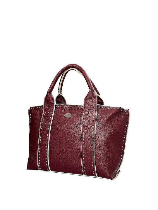 Bag to Bag Damen Tasche Hand Burgundisch