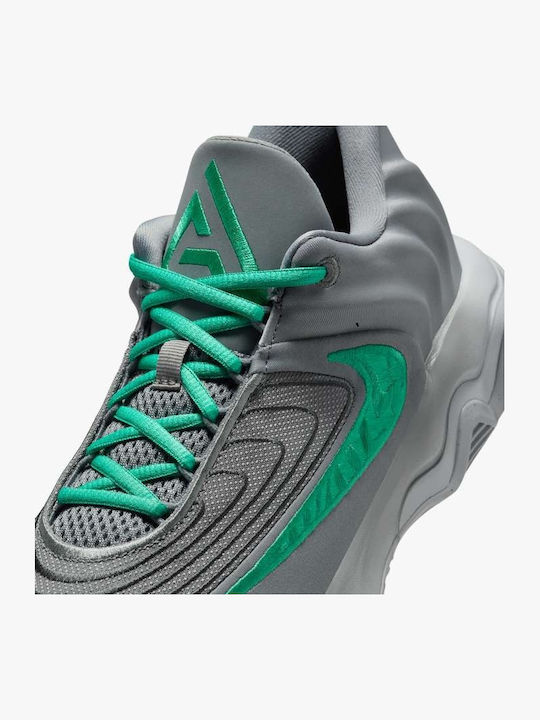 Giannis Immortality 4 Low Basketball Shoes White / Pure Platinum / Black