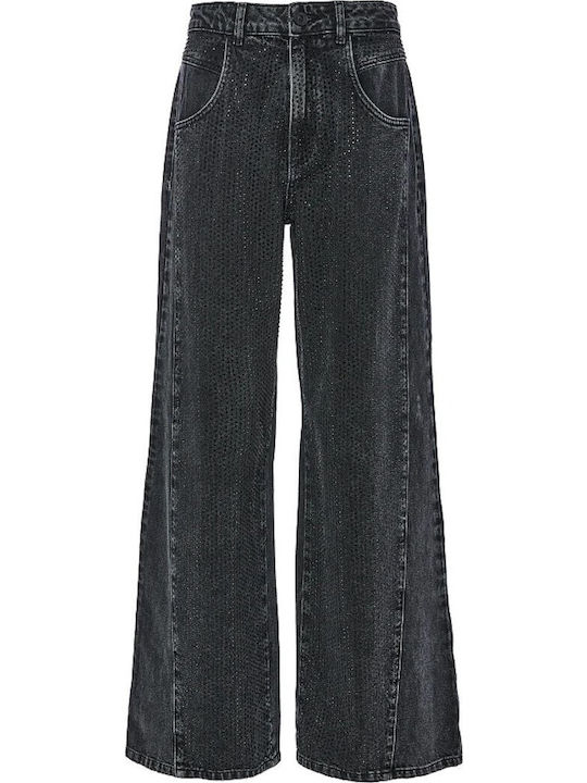 Ψηλόμεσο Γυναικείο Jean Παντελόνι Black