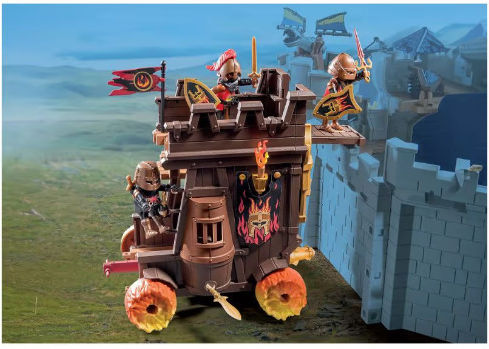 Playmobil Novelmore Обсадна кула на Burnham за 4-10 години