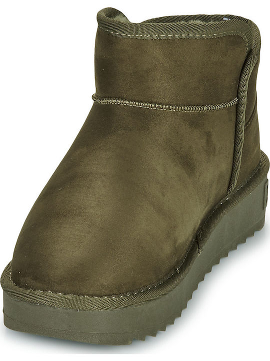 Nordic Low Women's Ankle Boots Khaki