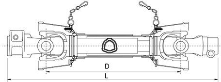 Triangular Shaft Cover D=1210mm 64hp 30.2x92 Binacchi