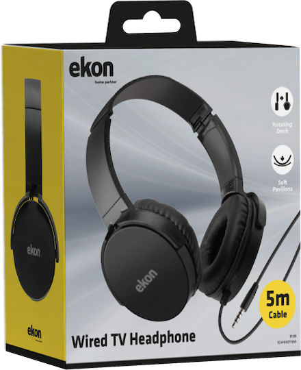 SBS Cu fir Over Ear Căști Negre