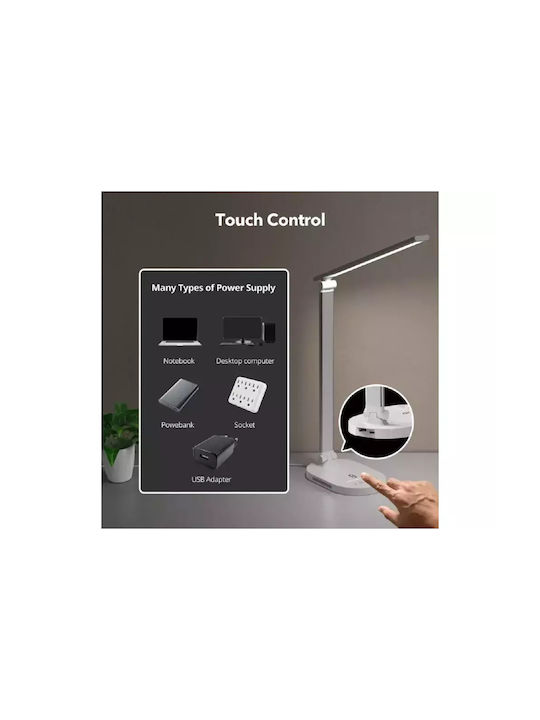 TaoTronics LED Office Lamp in White Color