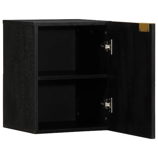 vidaXL Bathroom Cabinet L38xW33xH48cm Black