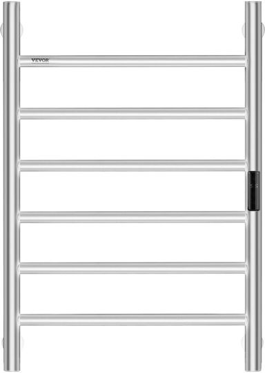 Vevor Ηλεκτρική Πετσετοκρεμάστρα 145W 50x50cm Λευκή