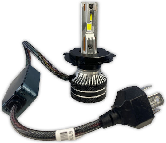Streetech Λάμπες Αυτοκινήτου H4 Canbus LED 6000K Ψυχρό Λευκό 24V 45W 2τμχ