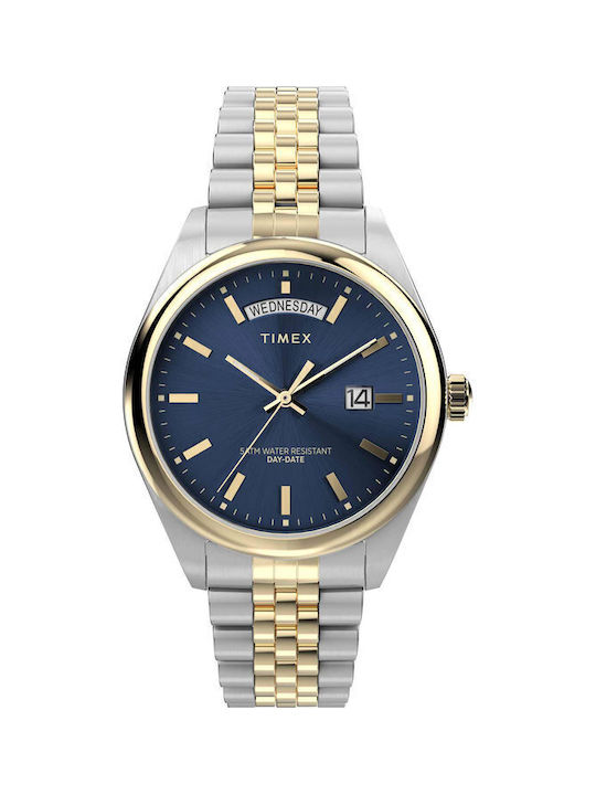 Timex Men's Watch Battery with Silver Metal Bracelet TW2W42600