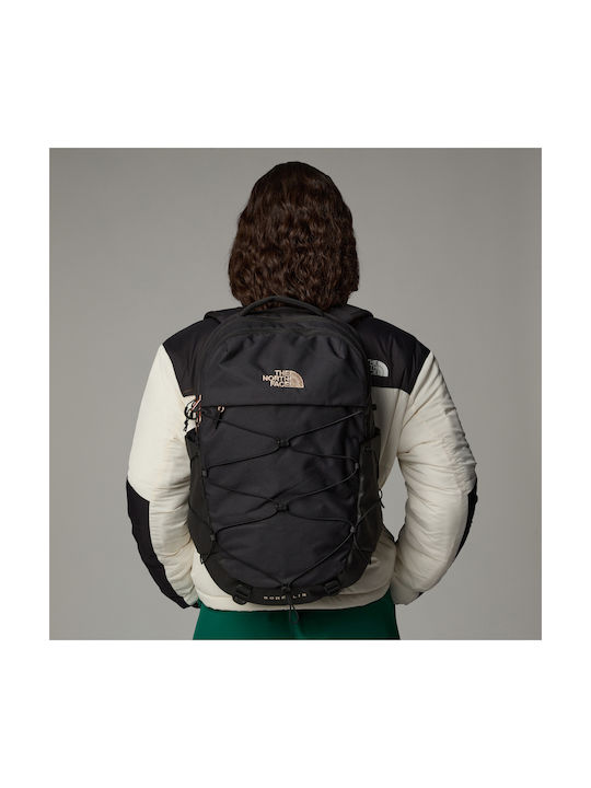 north face black heather burnt coral metallic backpack Women's Borealis in TNF & by The it delivers padded back support The North Face Womens Electra